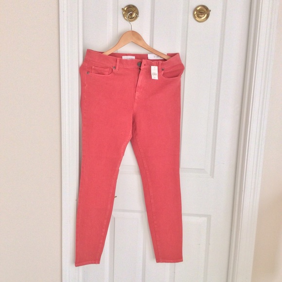 Ann Taylor Loft 4 ways stretch denim leggings - Picture 5 of 8